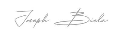 Joseph Biela's signature